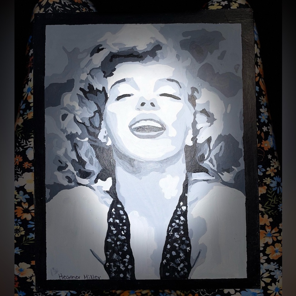 Marilyn Monroe Painting (Print)